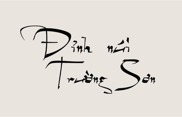 Font MTD Geza Script