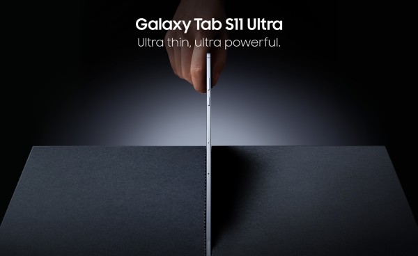 Galaxy Tab S11 Series thiết kế khung viền nhôm phẳng mỏng nhẹ