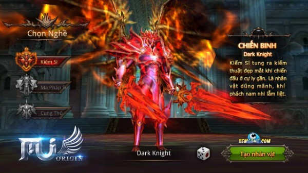 Game MU Origin VN