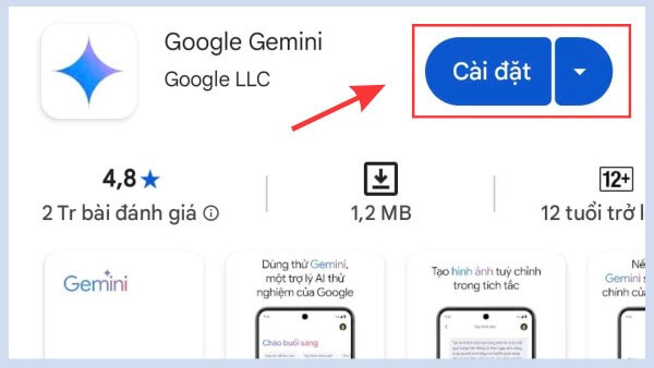 Nhấn tải ứng dụng về máy
