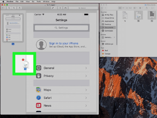 Nhấn giữ phím Command