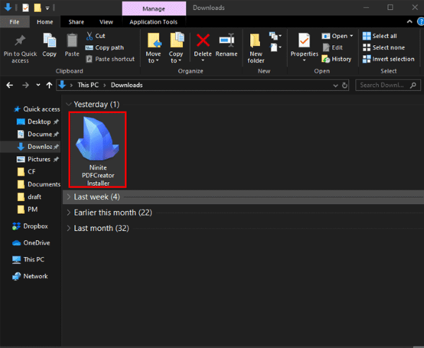 Hoàn tất cài đặt Ninite 