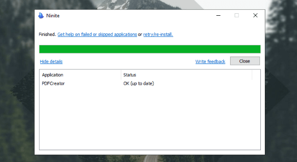 Chọn Close để đóng cửa sổ