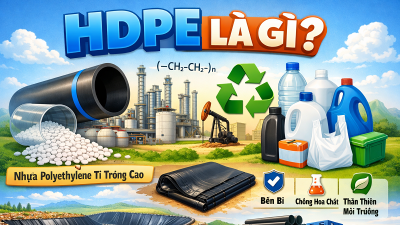 HDPE là làm gì? Giải mã cơn sốt ‘ngon luôn’ đang khuấy đảo giới trẻ