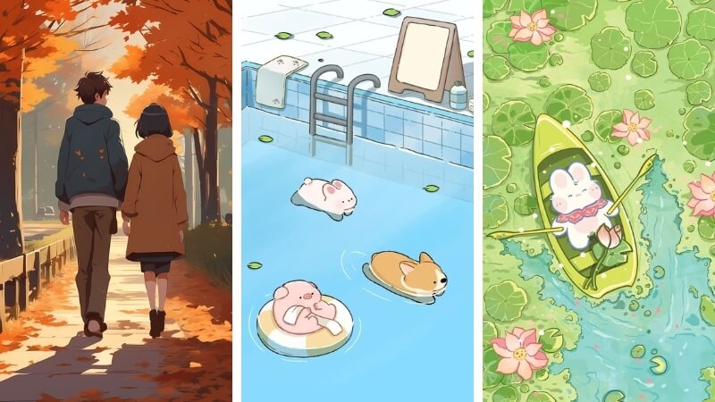 Những lý do nên chọn hình nền điện thoại chill