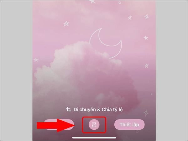 Chọn bật Hiệu ứng thị sai 