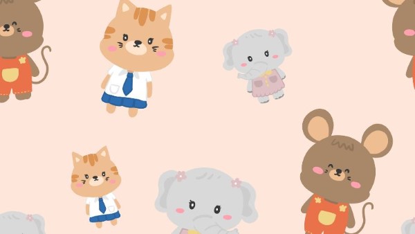 Những hình nền minh họa vui nhộn