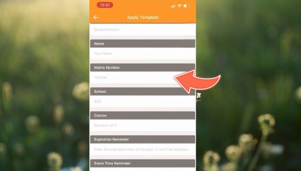Kiểm tra các thông tin cá nhân phù hợp