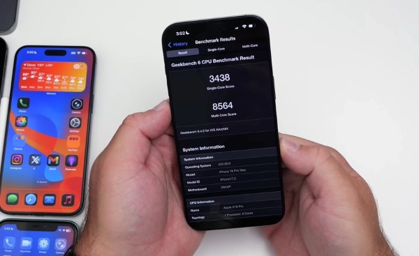 Bài kiểm tra hiệu suất trên iPhone 16 Pro Max dùng iOS 26 Beta 7