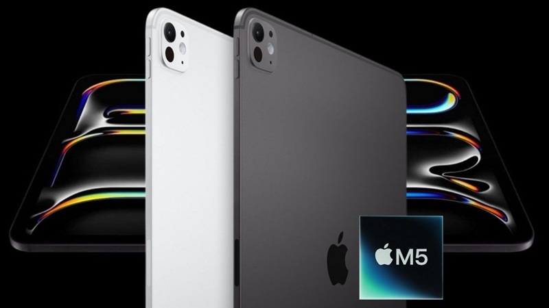 iPad Pro M5 có hai lựa chọn màu: Đen không gian (Space Black) và Bạc (Silver)