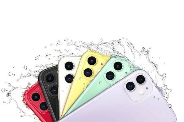 Khả năng chống nước tốt là một ưu điểm khi chọn mua iPhone 11