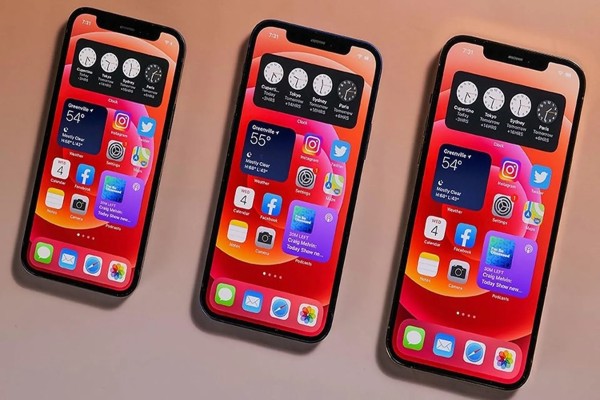 So sánh kích thước các dòng iPhone 12 Series