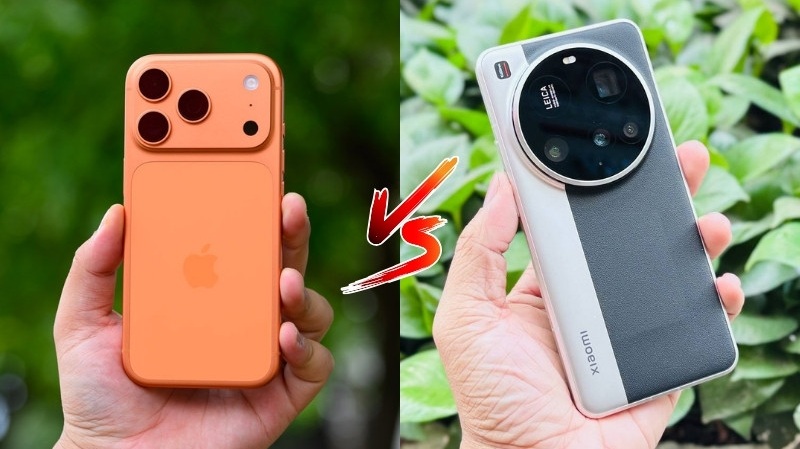 So sánh thiết kế iPhone 17 Pro Max vs Xiaomi 15 Ultra
