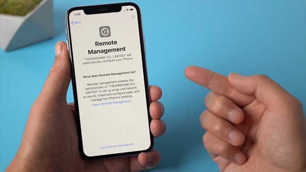 Những chiếc điện thoại iPhone MDM được doanh nghiệp hoặc tổ chức quản lý