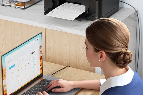 Thử kiểm tra hàng đợi in trên máy