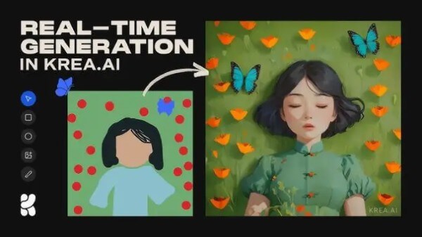 Krea AI vận hành dựa trên nền tảng trí tuệ nhân tạo và các mô hình học sâu 