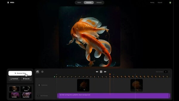 Krea AI cung cấp các bộ công cụ chỉnh sửa hình ảnh và video mạnh mẽ