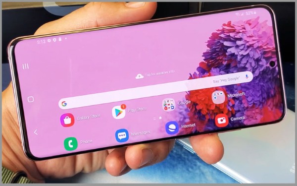 Lý do màn hình Samsung tự xoay sang hướng khác