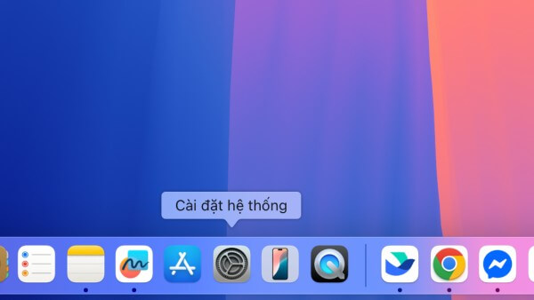 Mở Cài đặt hệ thống