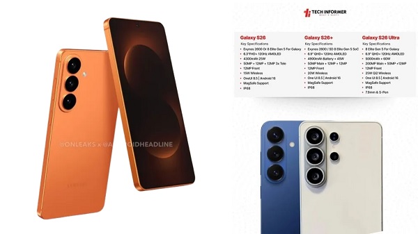 Màn hình Galaxy S26 Plus sẽ tăng lên tới 6.9 inch