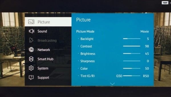 Chọn Hình ảnh →điều chỉnh Chế độ hình ảnh
