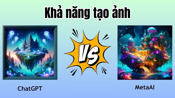 So sánh khả năng sáng tạo hình ảnh của Meta AI vs ChatGPT