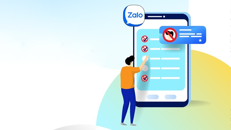 Tính năng chặn tin nhắn trên Zalo giúp bảo mật 