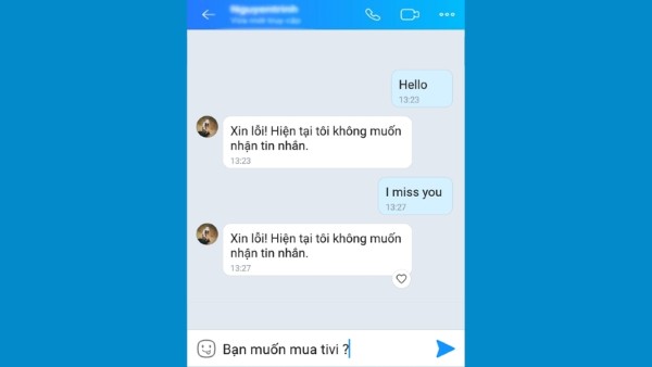 Một số cách liên hệ khi đã bị chặn tin nhắn Zalo