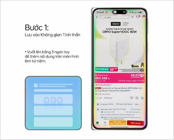 Trình chỉnh sửa ảnh bằng AI trên OPPO AI Mind Space