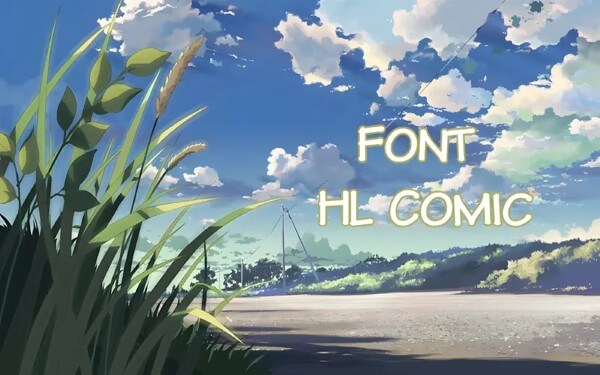 Bộ font HL Comic 