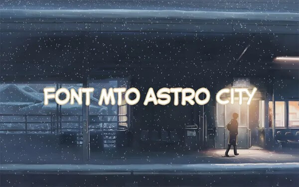 Bộ Font MTO Astro City
