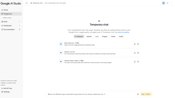 Truy cập Google AI Studio và nhập mô tả chi tiết hình ảnh