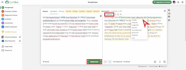 Xem chỉnh sửa hoặc chọn phiên bản khác