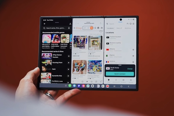 Galaxy Z TriFold sở hữu bộ xử lý Qualcomm Snapdragon 8 Elite for Galaxy