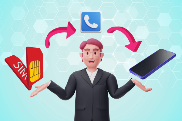 Người dùng chỉ có thể sao chép danh bạ từng SIM một