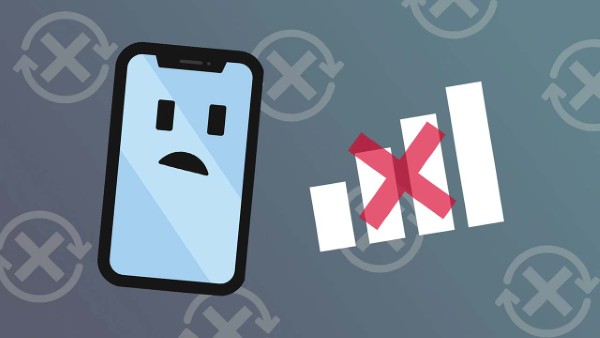 Người dùng đang ở khu vực phủ sóng kém