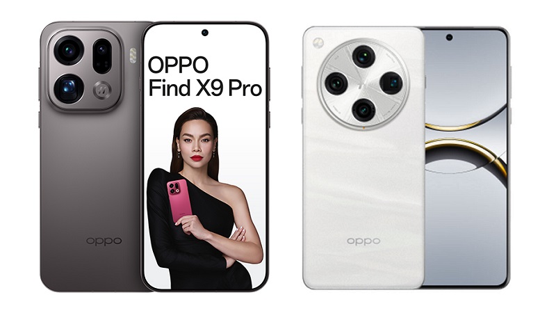 So sánh OPPO Find X9 Pro với OPPO Find X8 Pro