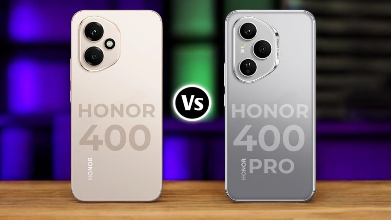 So sánh thiết kế Honor 400 và 400 Pro