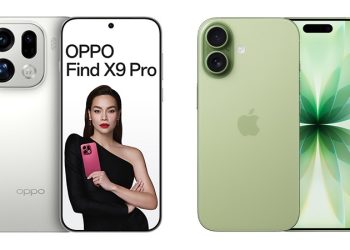 so sánh OPPO Find X9 với iPhone 17
