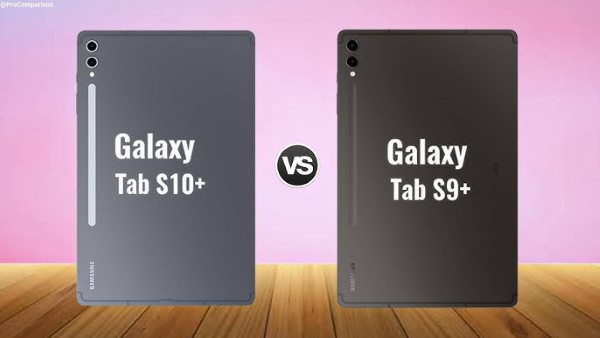Galaxy Tab S9 Plus và Tab S10 Plus đều sở hữu cụm camera kép sau 13MP + 8MP