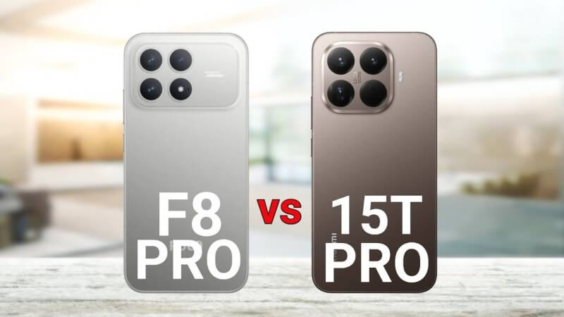 So sánh tổng quan Xiaomi POCO F8 Pro và Xiaomi 15T Pro
