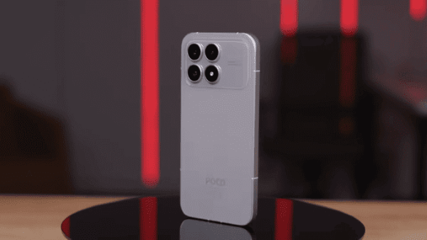 POCO F8 Pro mang phong cách thiết kế mạnh mẽ