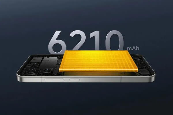 POCO F8 Pro với viên pin 6.210mAh và sạc nhanh 100W