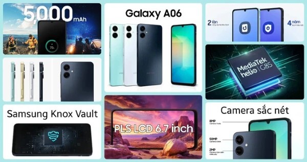 Những lý do nên chọn Samsung Galaxy A06 5G