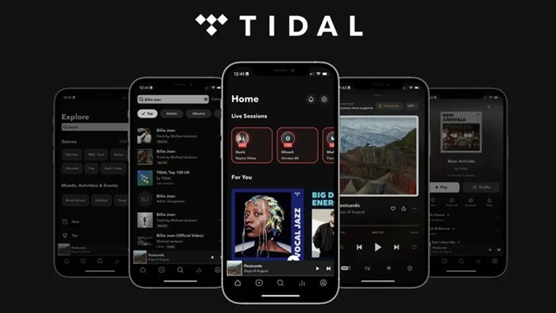 TIDAL là một dịch vụ nghe nhạc trực tuyến ra mắt từ năm 2014