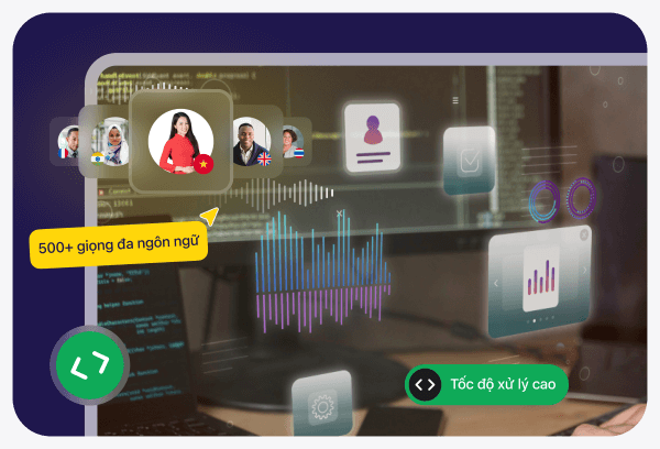 Vbee AI cung cấp giọng đọc bản quyền, đảm bảo chất lượng và độ tự nhiên cao