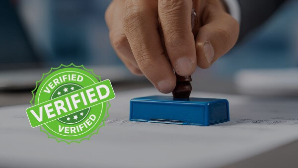 Những lưu ý trong quá trình xác minh