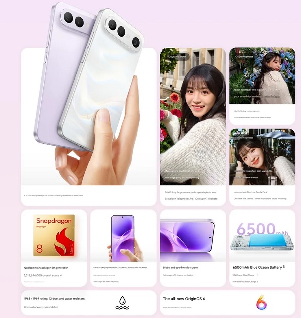 Những điểm nổi bật chính của Vivo S50 Pro mini