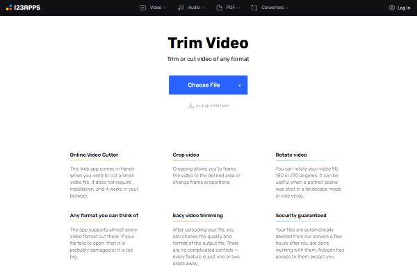 Trang web Online-video-cutter.com