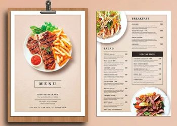 web thiết kế menu miễn phí
